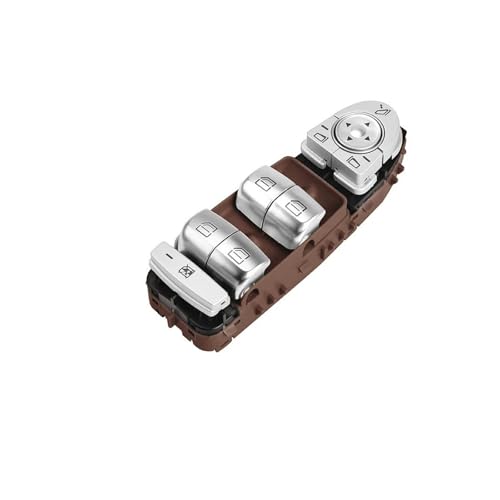 Fensterheber Schalter Schalttaste Für Benz Für W205 Für W253 Elektrische Fenster Schalter Taste Fahrzeug Tür Glas Control Schalter 2059056811(Style 3) von Atmophe