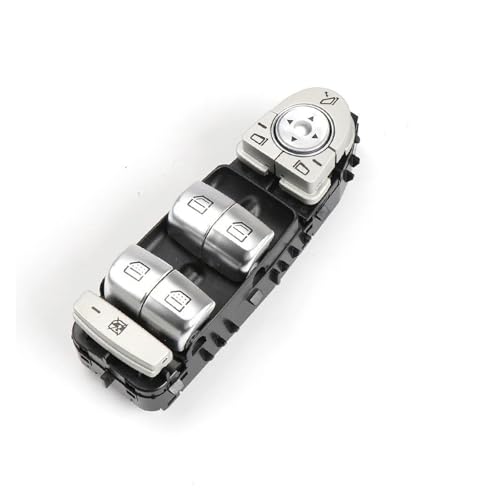 Fensterheber Schalter Schalttaste Für Benz Für W222 Für S-Klasse Für S300 Für S320 Für S400 Auto-Haustür Elektrischer Hauptfensterschalter Ersatz(Model B Black) von Atmophe