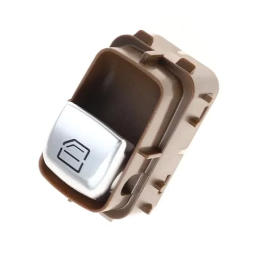 Fensterheber Schalter Schalttaste Für C180 Für C200 Für 4MATIC Master Fenster Control Schalter Taste 2059056811 A2059056811 2059051513(Brown Style 2) von Atmophe