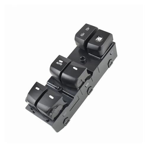 Fensterheber Schalter Schalttaste Für Hyundai Für Elantra Für Lang Elektrische Fensterheber-hauptschalter 93570-4V000 935704V000(Black Auto) von Atmophe
