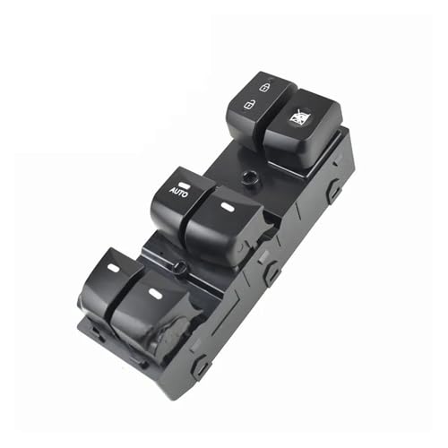Fensterheber Schalter Schalttaste Für Hyundai Für Elantra Für Lang Für Bewegen Elektrischer Fensterheber-Hauptschalter 93570-4V000 935704V000(Black Auto) von Atmophe