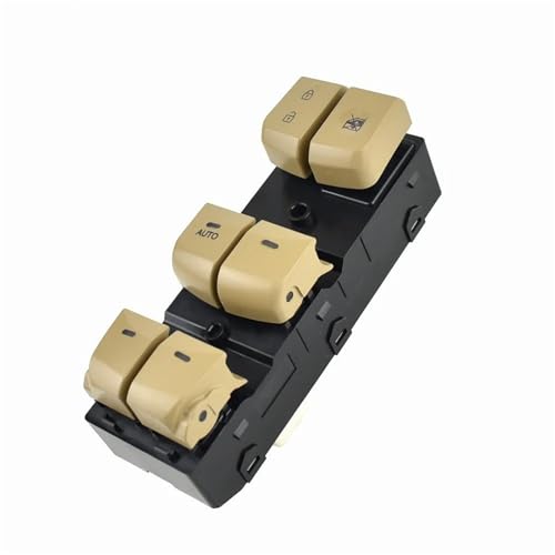 Fensterheber Schalter Schalttaste Für Hyundai Für Elantra Für Lang Für Move Elektrischer Fensterheber-Hauptschalter 93570-4V000 935704V000(Beige Auto) von Atmophe