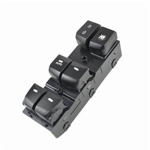 Fensterheber Schalter Schalttaste Für Hyundai Für Elantra Für Lang Für Move Elektrischer Fensterheber-Hauptschalter 93570-4V000 935704V000(Black Auto) von Atmophe