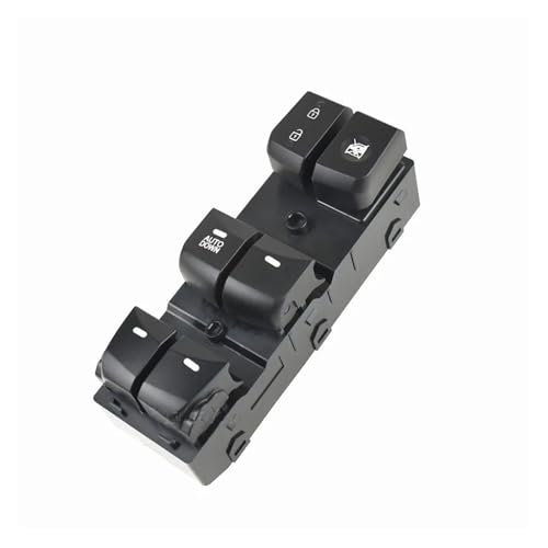 Fensterheber Schalter Schalttaste Für Hyundai Für Elantra Für Lang Für Move Elektrischer Fensterheber-Hauptschalter 93570-4V000 935704V000(Black Auto and Down) von Atmophe