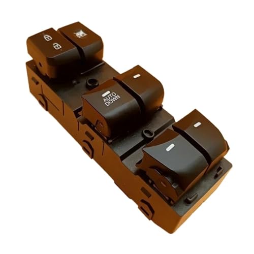 Fensterheber Schalter Schalttaste Für Hyundai Für Elantra Für Lang Für Move Elektrischer Fensterheberschalter 93570-4V000 93570-4V010 93580-4V000(Black AutoDown) von Atmophe