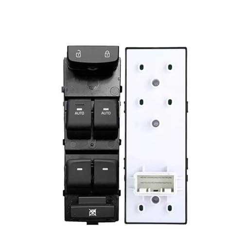 Fensterheber Schalter Schalttaste Für Hyundai Für Sonata 2015 2016 2017 Vorne Links Fensterheber Schalter Master Taste 1/2 AUTO 93570-C1000 93570-C1010(2 AUTO 93570-C1010) von Atmophe