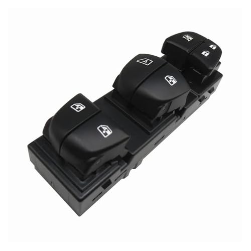 Fensterheber Schalter Schalttaste Für Nissan Für Tiida Power Intelligente Fenster Näher Schalter Auto Master Heber Zubehör 25401-3SH0A 25411-3TA1A(Front Left) von Atmophe