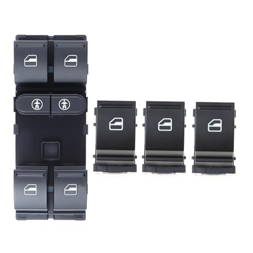 Fensterheber Schalter Schalttaste Für Touran 2011 2012 2013 2014 Master Fensterheber Schalter Cuntrol Taste 7L6 959 857E 7L6959857E 7L6959855B(A set) von Atmophe
