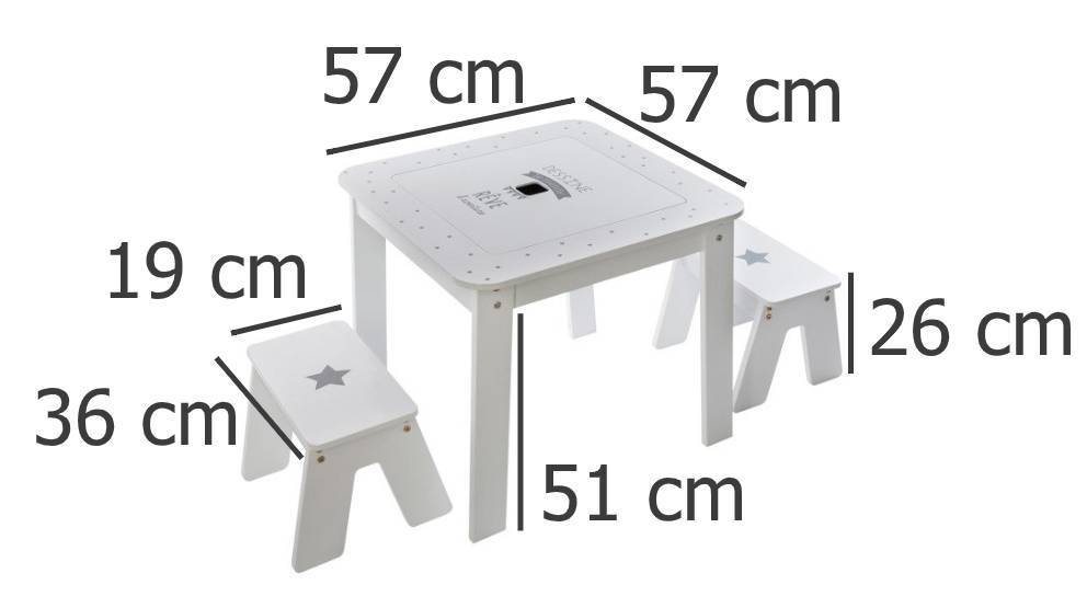 Atmosphera Créateur d'intérieur Kindertisch (funktional) von Atmosphera Créateur d'intérieur