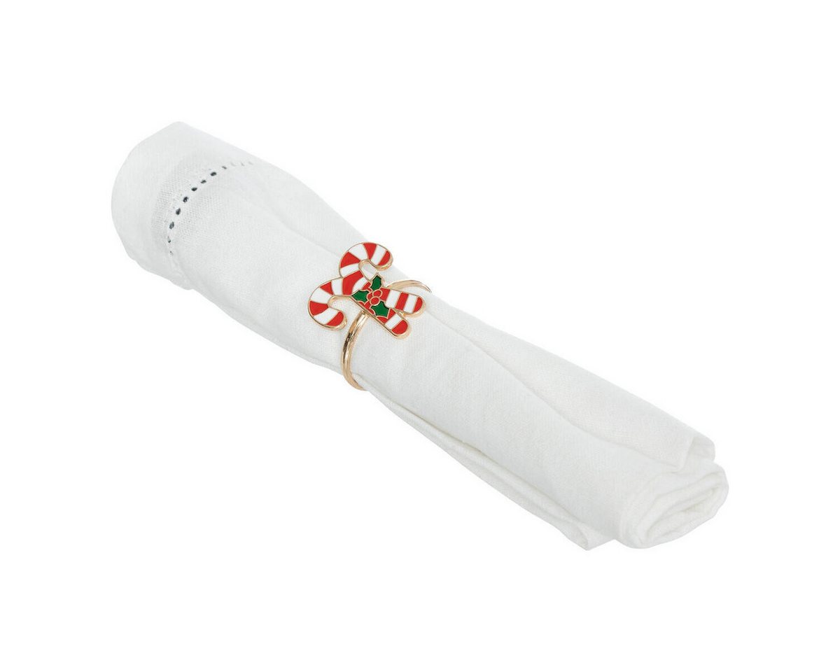 Atmosphera Créateur d'intérieur Serviettenring, Metall, (2er-Set), mit Weihnachtsmotiv von Atmosphera Créateur d'intérieur