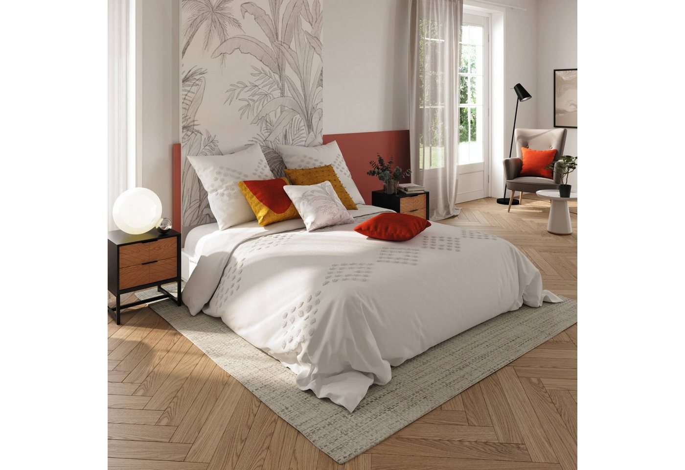 Atmosphera Créateur d'intérieur Bettwäsche, Baumwolle, angenehmes Material von Atmosphera Créateur d'intérieur