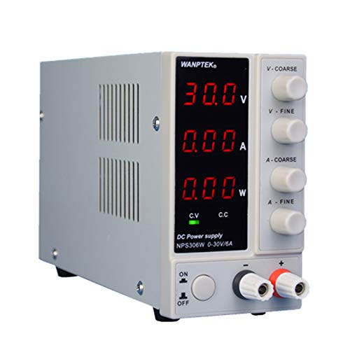 0-30V 0-6A Digital Labornetzgerät DC-Schaltnetzteil DC Power Supply Labor Netzgerät Digital Labornetzteil Gleichstromversorgung Regelbar 220V NPS306W 0-30V 0-6A Digital Labornetzgerät DC-Schaltnetzteil DC Power Supply Labor Netzgerät Digital Labornetzteil Gleichstromversorgung Regelbar 220V NPS306W von Atnhyruhd