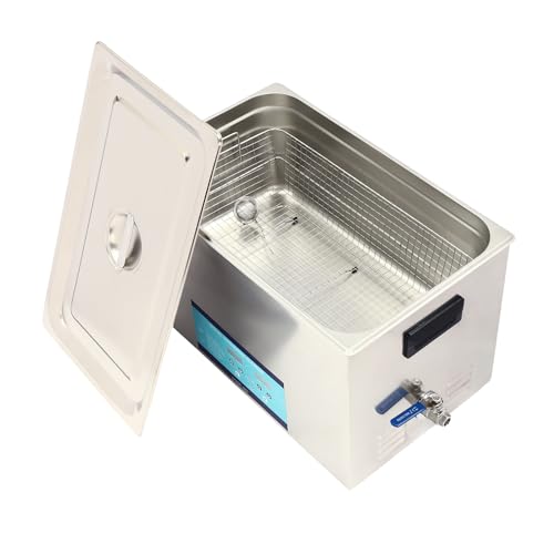 600W 30L Professioneller Ultraschall-Reiniger Ultraschallreiniger mit Heizung Timer und Entgasung Edelstahl Ultraschallreinigungsgerät 3 Reinigungsmodi Brillenreinigungsgerät Ultrasonic Cleaner von Atnhyruhd