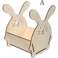Hase Korb. 6 "x 4, 5"x 4, 5" Unvollendete Holz Korb Ausschnitt. Bereit Zu Malen Und Personalisieren Ostern Wohnkultur, Diy Home Dekor von AtoZALFAM