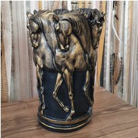 Dekorative Große Reitervase, 11, 02 Zoll, Pferdedetailvase, Dekoratives Geschenk, Geschenkvase, Geschenk Für Sie, Muttertagsgeschenk von AtolyeDreamArt