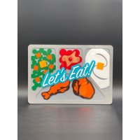 "Frozen Tv Dinner "Frozen Dinner" Wandkunst, Retro Vintage Stil | Mid Century Modern Küche Dekor Swanson Inspiriert Atomic Avocado Designs® von AtomicAvocadoDesigns