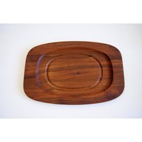 Mitte Jahrhundert Gladmark Von Burbank Aus Holz Serviertablett von AtomicMagpie