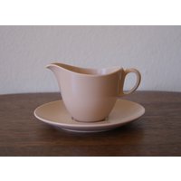 Oneida Melamin Creamer Krug & Untertasse von AtomicMagpie