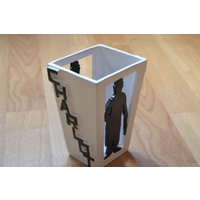 Büroaccessoire/Bleistifttopf Dekoobjekt Charlot von Atraversbois