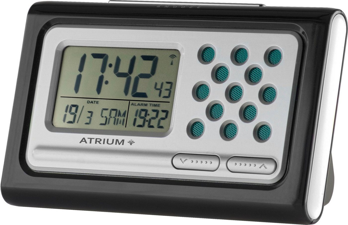 Atrium Funkwecker A310-7 mit digitaler Anzeige von Atrium