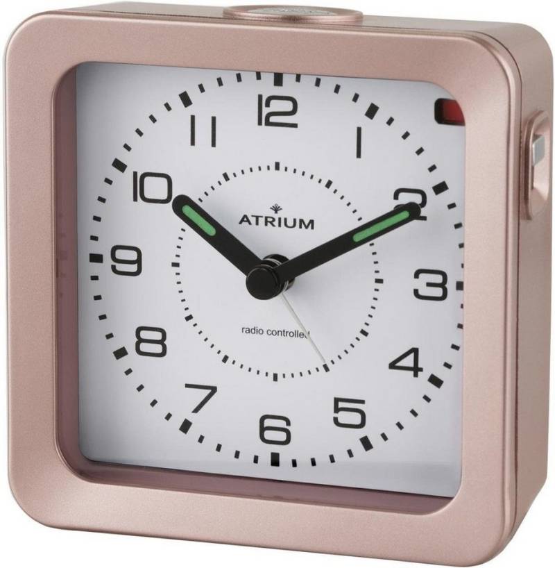 Atrium Funkwecker A660-17 Quarzwecker, Schlafzimmer, Snooze, Leuchtzeiger von Atrium