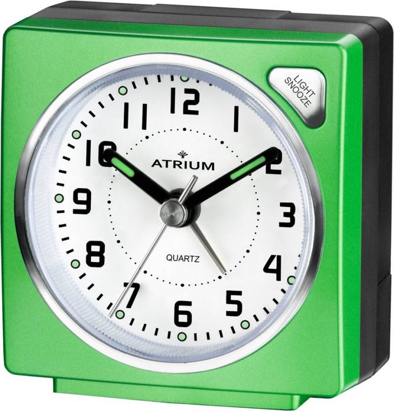 Atrium Quarzwecker A903-3 Wecker, Reisewecker, Geschenkidee, Schlafzimmer, schleichende Senkunde von Atrium