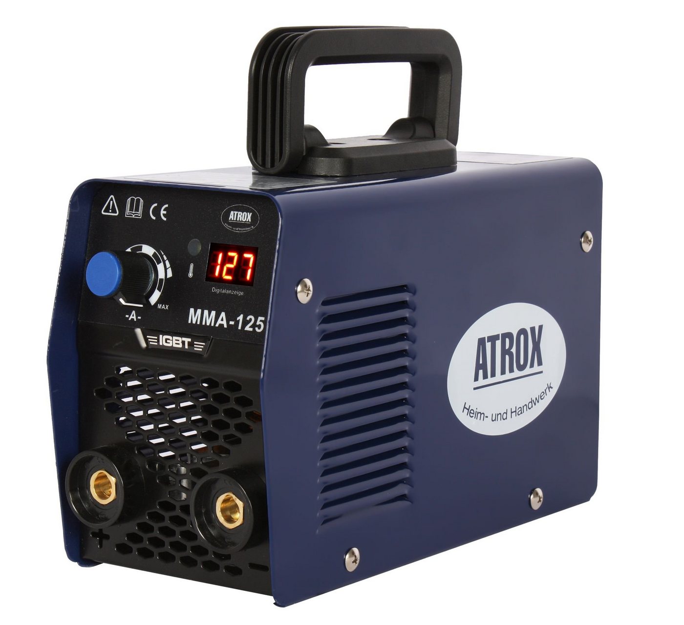 Atrox Inverterschweißgerät IGBT Inverter-Schweißgerät von ATROX inkl. viel Zubehör, 20,00 - 120,00 A von Atrox