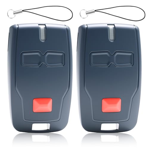 2PCS Garagentor Fernbedienung 433,92 MHz kompatibel mit BFT Mitto 2 B RCB Ghibli Kleio TRC 2, Rolling Code Handsender für automatische Tore & Garagen, Ersatzsender mit Batterie von Atshld