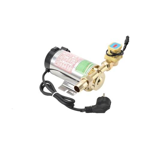 220V 100W Druckerhöhungspumpe Wasserpumpe Zirkulationspumpe Hauswasserwerk Automatisch/manuell Haushalt Booster Pumpe Heizungspumpe für Haus und Garten Warmwasser Umwälzpumpe 16L/min von Atsoya