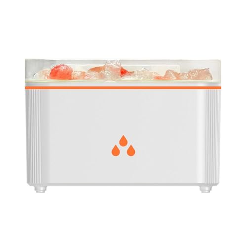 Atthatmmt Kamin-Luftbefeuchter-Diffusor, 7 Farben, Flammendiffusor für ätherische Öle, Luftbefeuchter, Nebel, Flammendiffusor, kühle Luftbefeuchter von Atthatmmt