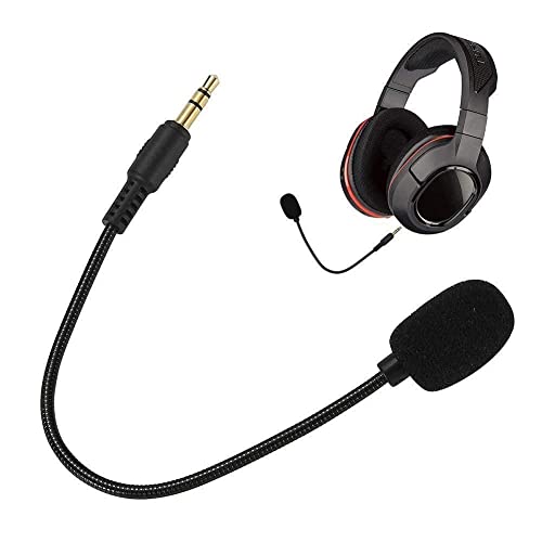 Atthatmmt Tragbares 3,5 mm Stereo-Stereo-Studio-Gaming-Headset, Mikrofon, Aufnahmegerät, Mini HD K7G4, Mono-Laptop-Telefon für Handy von Atthatmmt