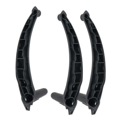 Attisfiera 3PCS Innentürgriff links & rechts für X5 E70 X6 E71 E72 51416969401 51416969402 Türgriff für Innentürpaneel von Attisfiera
