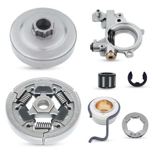 Atunee 3/8" 7T Kupplungstrommel Kettenrad für Stihl 044 046 MS341 MS361 MS362 MS362C MS380 MS381 MS440 MS441 MS460 mit Schneckengetriebe Nadellager Ölpumpe E-Clip Ersetzen 1128 007 1000 1135 160 2050 Atunee 3/8" 7T Kupplungstrommel Kettenrad für Stihl 044 046 MS341 MS361 MS362 MS362C MS380 MS381 MS440 MS441 MS460 mit Schneckengetriebe Nadellager Ölpumpe E-Clip Ersetzen 1128 007 1000 1135 160 2050 von Atunee