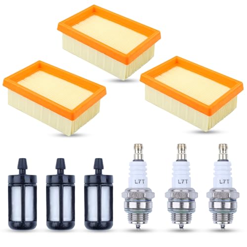 Atunee TS400 Luftfilter für Stihl TS400 Betontrennsägen BR350 BR430 SR430 SR450 mit Kraftstofffilter-Zündkerze Ersetzt 4223-141-0300-3 Stücke von Atunee