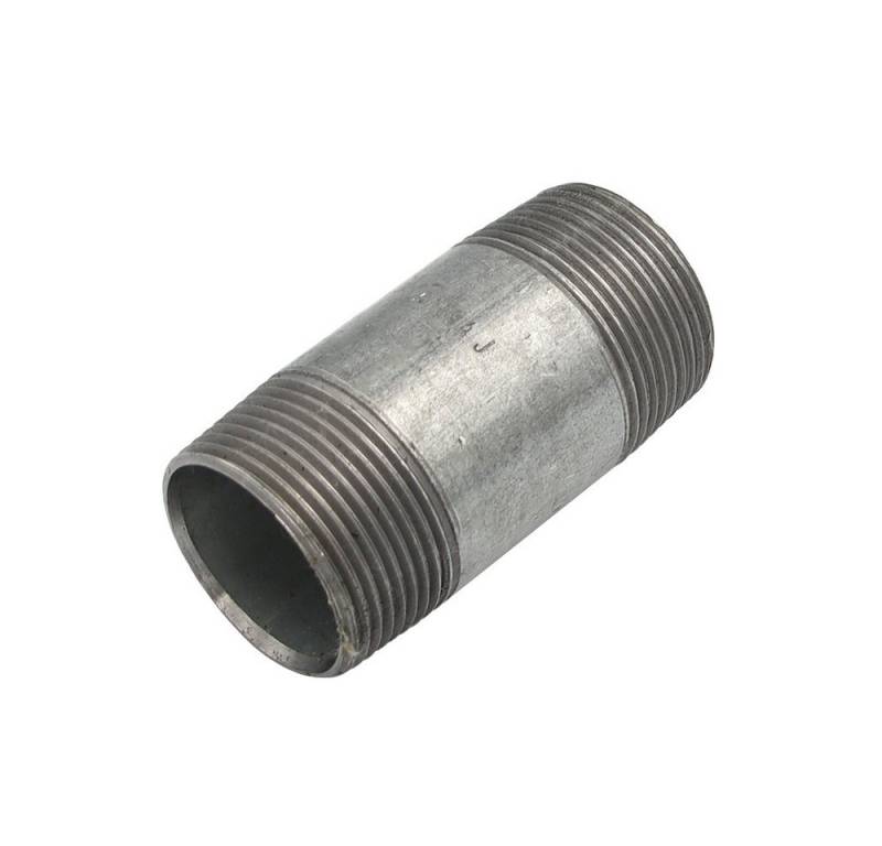 Atusa Gewindefitting Stahl Rohrdoppelnippel 1 1/4 Zoll x 80 mm DN32 Doppelnippel verzinkt von Atusa