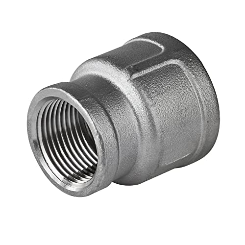 Edelstahl Fitting #240 Reduziermuffe 3/4 x 1/2 Zoll Übergangsmuffe Gewindefitting Edelstahl Fitting #240 Reduziermuffe 3/4 x 1/2 Zoll Übergangsmuffe Gewindefitting von Atusa