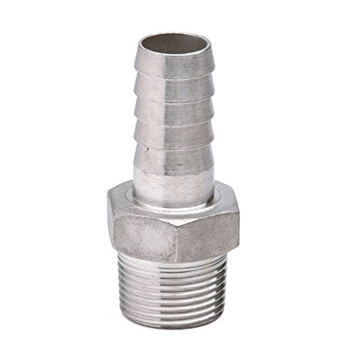 Edelstahl Fitting #315 Schlauchtülle 1 Zoll x 27 mm Gewindetülle Gewindefitting Edelstahl Fitting #315 Schlauchtülle 1 Zoll x 27 mm Gewindetülle Gewindefitting von Atusa