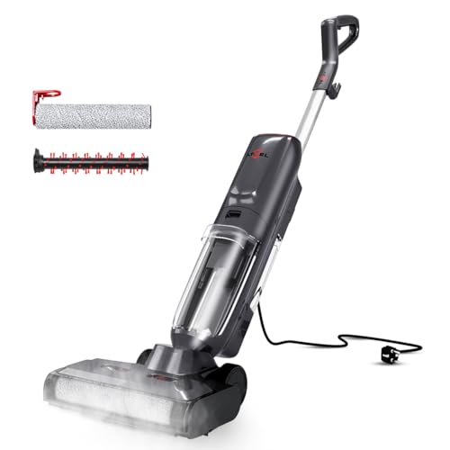 Atvel F40 Dampf – 3-in-1 Kabelgebundener Nass-Trocken-Staubsauger & Dampfmopp | Dampfreinigung bei hoher Temperatur | Selbstreinigungssystem | Mehrflächenreinigung für Hartböden & Teppiche von Atvel