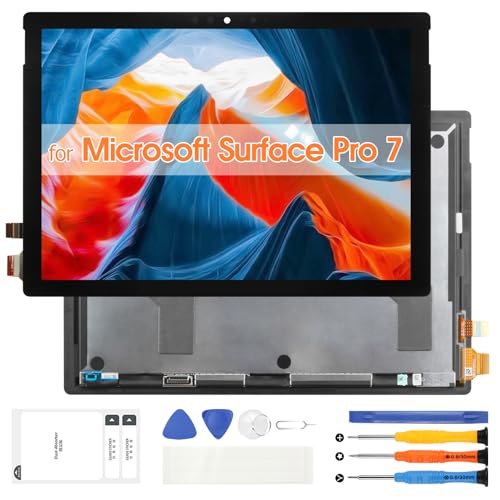 LCD Display für Microsoft Surface Pro 7 1866 - für Surface Pro 7 Display Digitalisierer Touchscreen für Microsoft Pro7 LCD Glas Pannello Montage Bildschirm Ersatz Kit von Atwist