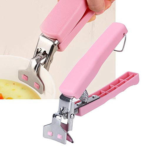 2 Stück Zangen Multifunktions Edelstahl Schalenklemme Schüsselclip Anti-Hot Tong Topfpfannengreifer Küchenwerkzeug Utensilien Gadgets(#1) von Atyhao