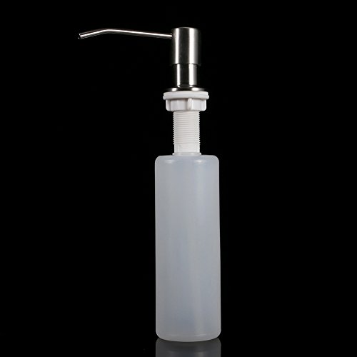 Atyhao 300ml Aufsatz-SeifenspenderWasserhahn Waschbecken Flüssigseifenlotionsspender Pumpe Aufbewahrungshalter Flasche von Atyhao