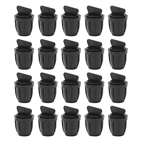 Atyhao 20 STÜCKE 8/11 Schlauchendstopfen mit Verschluss Tropf Stacheldraht Endstopfen für Tropfbewässerungsschläuche Tropfbewässerungs Kits von Atyhao