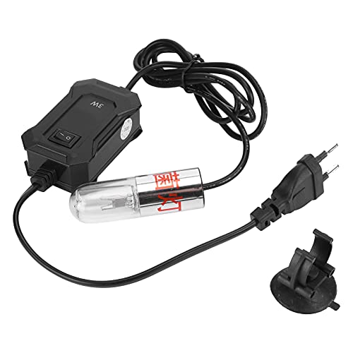 Atyhao Aquarium UV-Licht, UV-Tauchlampe mit Timer, Reinigungslicht für Aquarium und Teich, 220V EU-Stecker (EU-Stecker) von Atyhao