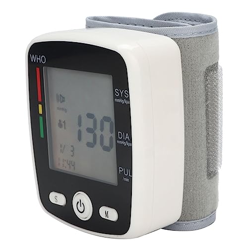 Atyhao Blutdruckmessgerät-Monitor, Elektronisches Werkzeug, Vollautomatisches Blutdruckmessgerät, Handgelenk-Blutdruckmessgerät für Werkzeug, Werkzeug, Elektrogeräte, Testkits von Atyhao