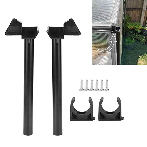 Atyhao Gewächshauszubehör Dachrinne Wasser Butt Down Pipe Kit Entwässerung Fallrohr Zubehör Dachrinnen Ellenbogen Rohrbögen Schwarz PVC Rechteckig Atyhao Gewächshauszubehör Dachrinne Wasser Butt Down Pipe Kit Entwässerung Fallrohr Zubehör Dachrinnen Ellenbogen Rohrbögen Schwarz PVC Rechteckig von Atyhao