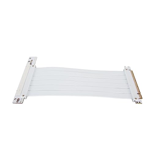Atyhao PCIE 3.0 X16 Riser-Kabel, Hochgeschwindigkeits-Grafikkarten-Verlängerungskabel, Plug-and-Play, 90 Grad, Verhindert Störungen für den PC (40cm) von Atyhao