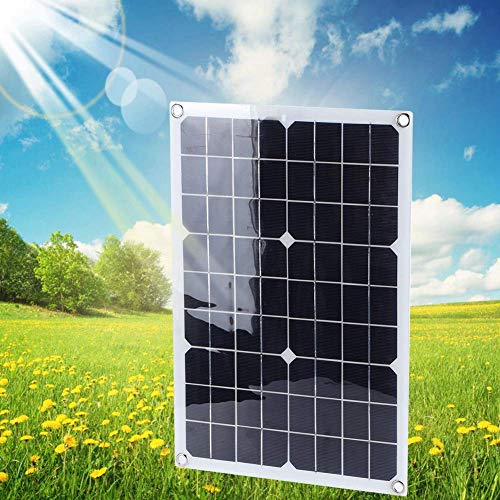 Atyhao Solarpanel Outdoor 20W 5V Monokristallines Silizium Solarpanel Laderegler Photovoltaikmodul Tragbares Solarpanel von Atyhao