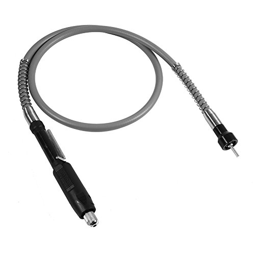 Universelles Verlängerungskabel Draht, Verlängerungskabel Flexible Welle für Rotationsschleifwerkzeug + M8 Keyless Chuck Clamping Dia. 3,2 mm von Atyhao