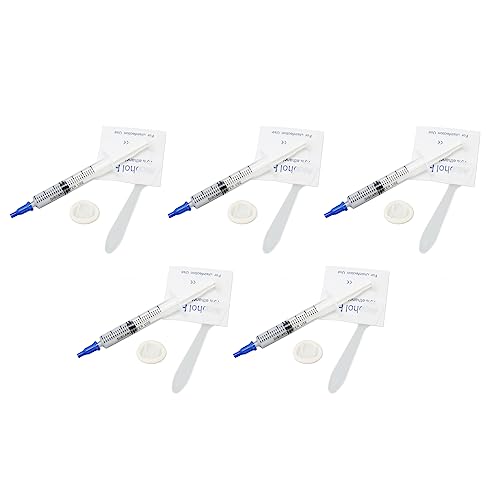 Atyhao Wärmeleitpaste, 5 Stück No Poison 3.2W/m.k Weit Verbreitete Leitfähige Wärmeleitpaste für CPU GPU (2,5 ml, 0,11 oz) von Atyhao