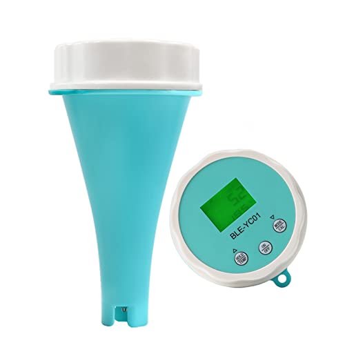 Atyhao Wasserprüfgerät 6 in 1, Tester, Schwimmbad-Spa-Wasserqualitätsanalysator mit Sonde, Digitales Testmessgerät für PH, Chlor und Salz Atyhao Wasserprüfgerät 6 in 1, Tester, Schwimmbad-Spa-Wasserqualitätsanalysator mit Sonde, Digitales Testmessgerät für PH, Chlor und Salz von Atyhao